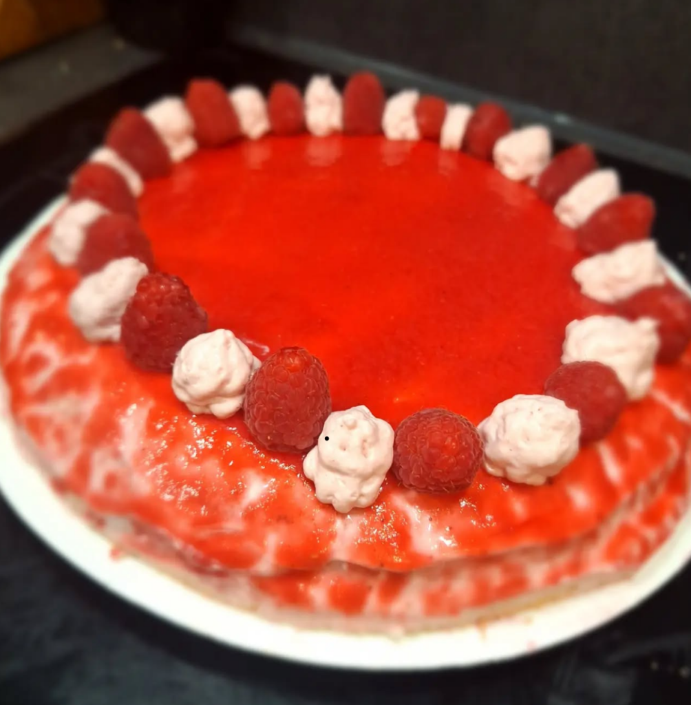 Bavaroise fruit rouge
